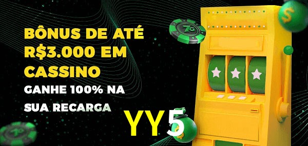 YY5 melhor bônus de depósito